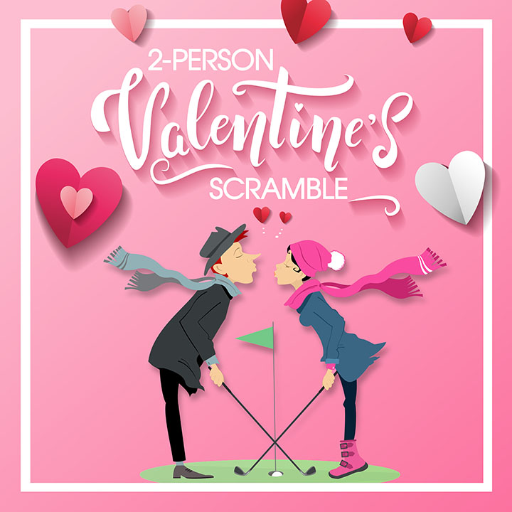 Two-Person Valentine's Golf Scramble